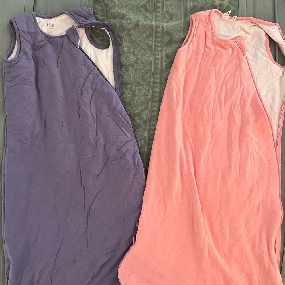 Set of Kyte BABY Sleep Sacks